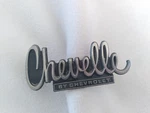 Chevelle By Chevrolet Grille Badge Emblem #342179 - No Backing Plate. Fixed Price $20.00.