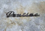 1949 1950 1951 1952 Pontiac Trunk Emblem. Fixed Price $80.00.