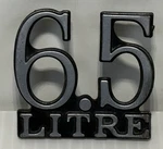 Grand Am Pontiac Emblem Vintage 1973-75 ---- 6.5 Litre Oem # 9658313 Nice. Fixed Price $24.00.