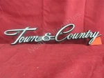 Nos Oem Chrysler Town And Country Lift Gate Nameplate Emblem 1991 -95. Fixed Price $39.99.