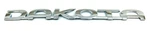 2005-2011 Dodge Dakota Rear Tailgate Chrome Nameplate Emblem Badge 55077722AA. Fixed Price $145.91.