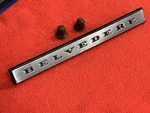 1967 Plymouth Belvedere Gtx Front Fender Emblem Mopar Left Right 440 Hemi 426. Fixed Price $50.00.