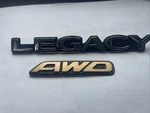 96-99 Subaru Legacy Outback Rear Liftgate Gold Awd Emblem Mark 93022AC040 Oem 98. Fixed Price $18.99.