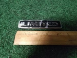 2004-2009 Dodge Durango Limited Nameplate Emblem Badge Ornament Mopar Oem 5S4. Fixed Price $18.99.