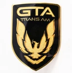 1987-1990 Pontiac Trans Am Gta Black Cloisonne Front Bumper Emblem New *10052381. Fixed Price $59.95.