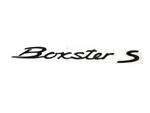 Genuine Porsche Boxster Script Emblem (gloss Black) 98755903701. Fixed Price $199.95.