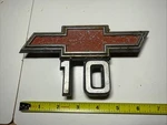 1967-1968 Chevy Truck Bowtie C10 Pickup Front Fender Emblem Oem 3893751. Fixed Price $37.19.