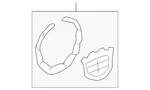 Gm Oem 02-06 Escalade Tail Gate Exterior Trim-emblem Kit 88980746. Fixed Price $115.74.