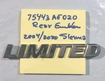 Toyota 75443-AE020 Rear Emblem. Oem Refurbished. 2004/2020 Sienna. Fixed Price $10.00.