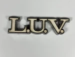 Oem Chevrolet Luv Fender Emblem Badge 1972-1980 Vintage Chrome Script Logo. Fixed Price $26.95.