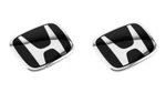 Jdm Black Front Rear Emblem Badge For Jazz Gk 2018-2022. Fixed Price $64.07.