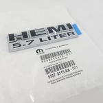 Genuine Oem Mopar Dodge Ram 55078115AA Fender Emblem Nameplate Hemi 5.7 Liter. Fixed Price $76.11.