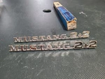 Nos 1964 65 66 Ford Mustang Fastback 2+2 Fender Emblem Oem C5ZZ-16098-C. Fixed Price $50.00.