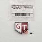 New Genuine Nissan Right Fender Emblem Badge Rh R34 Skyline Gtr 63896-AA400. Fixed Price $99.00.