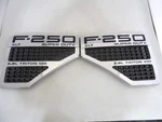 2008 2009-2010 Ford F-250 Super Duty Xlt 6.8L Triton V10 L&r Fender Emblems Pair. Fixed Price $59.99.