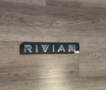 Rivian R1S/R1T Door Emblems Badge Nameplate Decal Silver/yellow. Fixed Price $100.00.