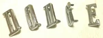 1966 1974 Dodge Trunklid?/hood? Letter Emblems. Fixed Price $135.00.