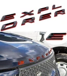 Fits Ford Explorer Sport Hood Letters Gloss Black Red, 20-26 All Models. Fixed Price $30.88.