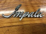 1976 Chevrolet Impala Front Fender Emblem Donk Chevy. Fixed Price $44.99.