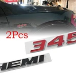 2PCS/SET For Challenger Durango 345HEMI Badge Red Black Metal Stickers Auto Part. Fixed Price $19.99.