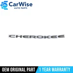 New Oem Mopar 2014-2023 Jeep Cherokee Gray Front Door Emblem Badge Nameplate. Fixed Price $74.99.
