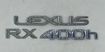 2006 - 2008 Lexus RX400H Chrome Rear Lift Gate Trunk Emblem Logo Badge Nameplate. Fixed Price $34.99.