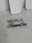 Lincoln Town Car Circa '75 Metal Script Emblem D3VB 5350398 Aa 4473. Fixed Price $31.99.