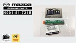 Mazda Oem N001-51-721B Roadster Miata MX-5 NA8C Rear Green Badge Emblem Jdm. Fixed Price $85.38.