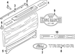 Genuine Ford Name Plate ML3Z-9942528-E. Fixed Price $100.46.