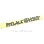 Oem Toyota 75445-35070 03-09 4RUNNER "hilux Surf" Rear Emblem Genuine Part Jdm. Fixed Price $69.99.