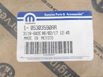 Genuine Oem Mopar 5303590AA "chrysler" Lift Gate Nameplate Badge. Fixed Price $56.55.