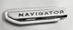 Oem 2022-2024 Navigator Lh Passenger Side Fender Emblem Pristine White Monochrom. Fixed Price $139.99.