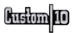 Oer Front Fender "custom 10" Emblem For 1973-1976 Chevy Pickup Trucks. Fixed Price $69.98.