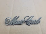 Chevy Oem 1970 1971 Monte Carlo Rear Emblem Badge Logo Nameplate Insignia 801904. Fixed Price $19.99.