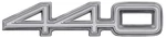 1968 Dodge Coronet; 440 Quarter Panel Emblem; Lh Rh Side; Each; Mopar. Fixed Price $49.99.