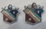 Pair 1976 1977 1978 Buick Electra Roof Sail Panel Emblem Oem 20033050 Gm. Fixed Price $29.95.