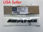 New Mercedes Benz Amg Car Sticker Black 3D Emblem Badge Decal Usa Free Ship Av. Fixed Price $18.00.