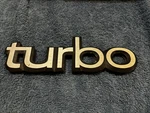 Classic Saab 900 1982 - 1993 Hatchback Convertible "turbo" Hood Bonnet Emblems. Fixed Price $29.95.