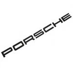 Gloss Black Porsche Macan Rear Tailgate Boot Lid Emblem Badge 95B853687A. Fixed Price $199.99.