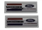 Powered By Ford Classic Badge Chrome Plated (set Of 2). Fixed Price $105.00.