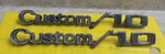 Pair Of 1969 1970 1971 1972 Chevrolet Pickup Custom 10 Fender Emblems 3944750. Fixed Price $45.00.