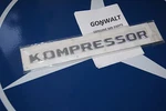 Mercedes Benz Genuine Kompressor Badge Emblem Slk Class 1999-2005 2038173015. Fixed Price $54.98.