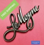 BIN#9 1969-1970 Ford Mercury Lemoyne Fender Emblem Badge Fomoco Solid No Pins. Fixed Price $129.99.