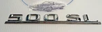 Mercedes Benz R129 500SL Rear Trunk Emblem Badge Oem Chrome Deck Lid Script Logo. Fixed Price $45.00.