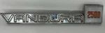 Oem Vintage Chevy Vandura 2500 Emblem Metal Badge Ornament Nameplate 14052244-15. Fixed Price $27.99.