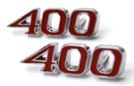 New 400 Front Fender Emblems Badge Pair / For 1970 Full Size Pontiac Usa-made. Fixed Price $89.99.