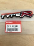 Genuine Jdm Integra Type Emblem 75717-S6M-Z01 Honda 02-06 Rsx DC5 DC2 Acura. Fixed Price $200.00.