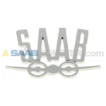 Saab 96 95 V4 Chrome Rear Trunk Emblem **new** Vintage Zinc Alloy Airplane Badge. Fixed Price $45.99.