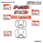 Set 5PCS Front Rear Logo Emblem Fits Honda Civic Fc Fk 4, Doors 2016 - '21. Fixed Price $139.44.