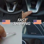2 Interior Steering Wheel Emblems Decals Stickers For Mercedes Benz Amg Badge Us. Fixed Price $9.99.